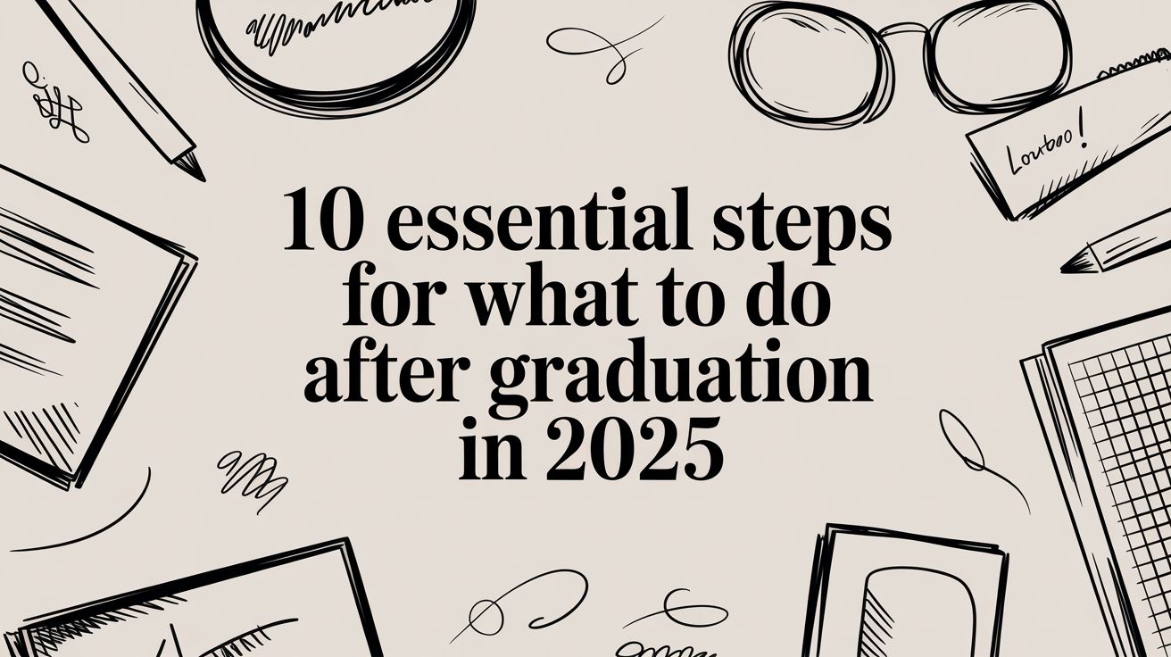 10 Essential Steps for What to Do After Graduation in 2025